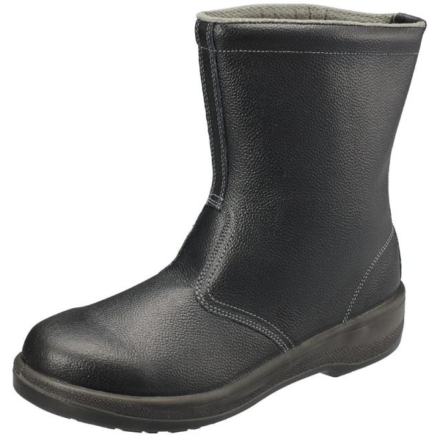 シモン 7544N25.0 安全靴　半長靴　黒　25.0cm[7544N250] 返品種別B