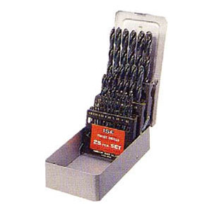 イシハシ精工 D-25S ドリルセット HSS 25本組[000203550025イシハシ] 返品種別B