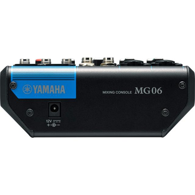 ヤマハ MG06 6チャンネルミキシングコンソールYAMAHA MGシリーズ ヤマハ MG06 6チャンネルミキシングコンソールYAMAHA MGシリーズ
