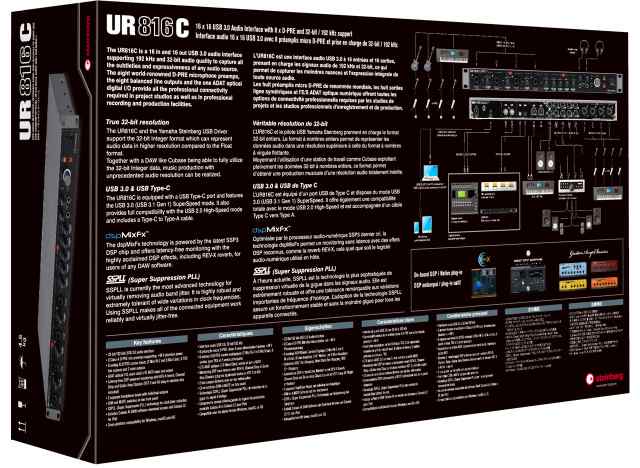 スタインバーグ UR816C USBオーディオインターフェイスsteinberg