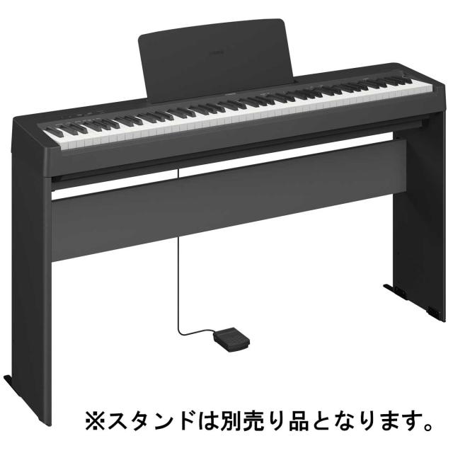 ヤマハ P-145-B 電子ピアノ(ブラック)YAMAHA Pシリーズ[P145B] 返品