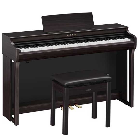 ヤマハ CLP-825-R 【Joshin web押さえる！ 洋琴つや消し＆お取りつくろう仕かける差し上げ物！ 】陰電子洋琴(ニューダークローズウッド調)【高低自在居敷き＆受話器＆歌謡曲書き付け付き添い人】YAMAHA Clavinova(クラビノーバ)[CLP825R] 返品カテゴリー化A