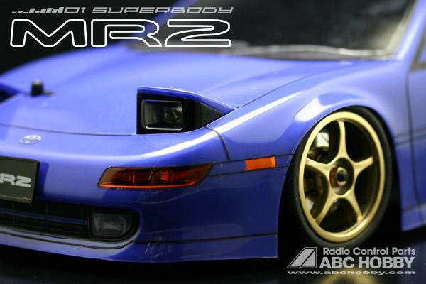 ABCホビー 1/10 電動RCカー用ボディ 01スーパーボディ トヨタ・MR2