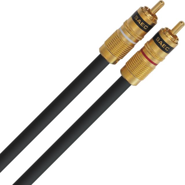 サエク SL-1805-2.0 RCAラインケーブル(2.0m・ペア)SAEC[SL180520
