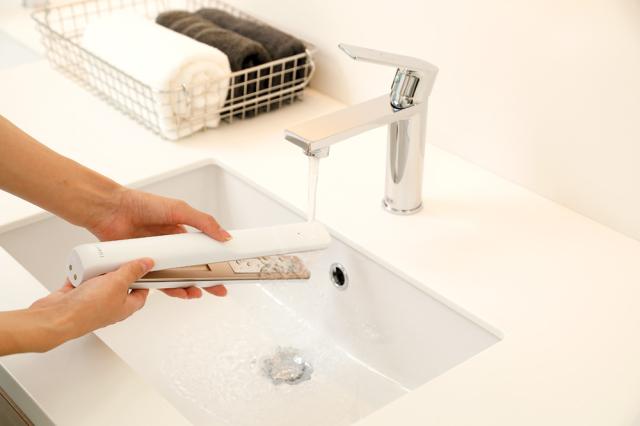 ラヴィエル LV-TR01 超音波トリートメントヘアアイロン（ホワイト