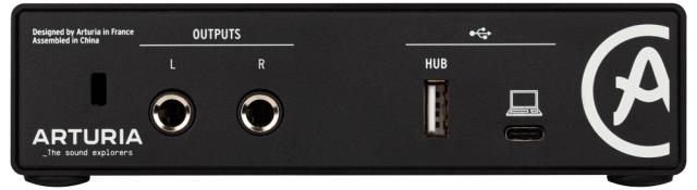 アートリア MINIFUSE 1-BLACK USBオーディオインターフェイス（ブラック）ARTURIA MiniFuse 1[MINIFUSE1BLACK] 返品種別A