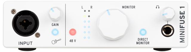 アートリア MINIFUSE 1-WHITE USBオーディオインターフェイス（ホワイト）ARTURIA MiniFuse 1[MINIFUSE1WHITE] 返品種別A
