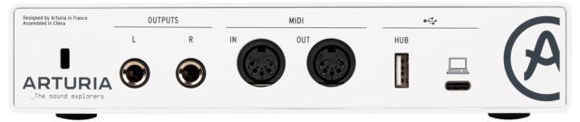 アートリア MINIFUSE 2-WHITE USBオーディオインターフェイス（ホワイト）ARTURIA MiniFuse 2[MINIFUSE2WHITE] 返品種別A