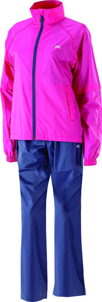 キャスコ KSRWL-002-PK-L レディース レインウェア上下セット(ピンク・サイズ：L)kasco[KSRWL002PKL] 返品種別A