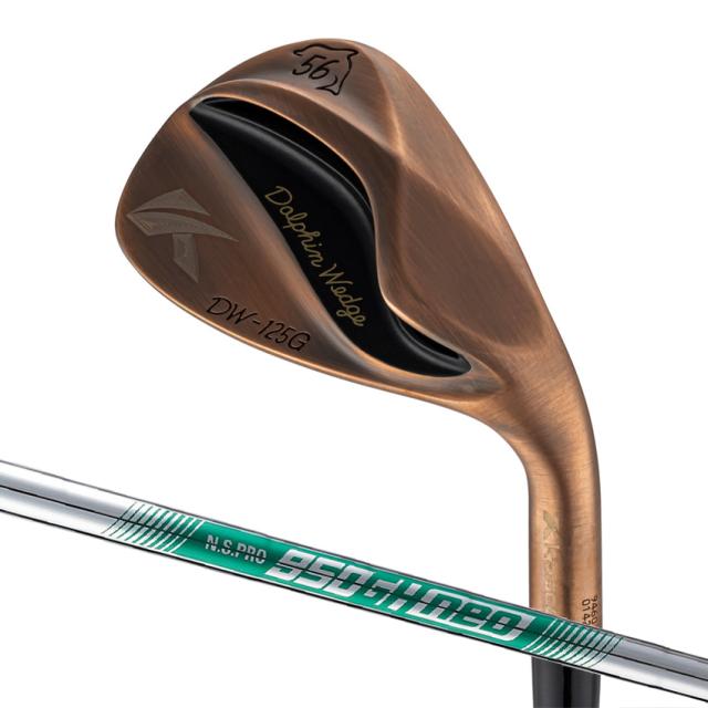 キャスコ DW-125G-C-NEO-W-56 ドルフィンウェッジ DW-125G Copper ロフト角：56°(セミグースネック)【N.S.PRO 950GH neo スチールシャフト・フレックス：WEDGE】Kasco DOLPHIN WEDGE[DW125GCNEOW56] 返品種別A