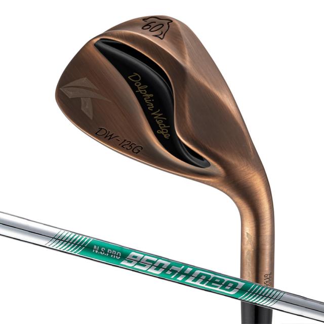 キャスコ DW-125G-C-NEO-W-60 ドルフィンウェッジ DW-125G Copper ロフト角：60°(セミグースネック)【N.S.PRO 950GH neo スチールシャフト・フレックス：WEDGE】Kasco DOLPHIN WEDGE[DW125GCNEOW60] 返品種別A