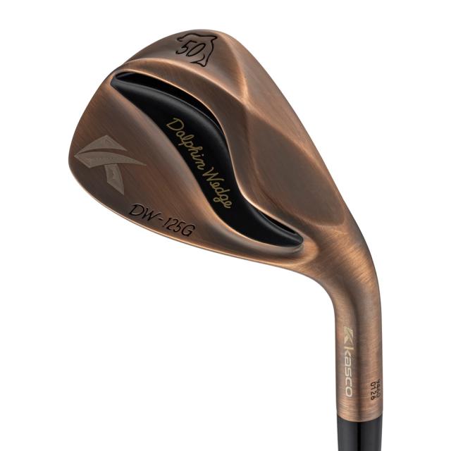 キャスコ DW-125G-C-CB-W-50 ドルフィンウェッジ DW-125G Copper ロフト角：50°(セミグースネック)【Dolphin DP-231 カーボンシャフト・フレックス：WEDGE】kasco DOLPHIN WEDGE[DW125GCCBW50] 返品種別A_1