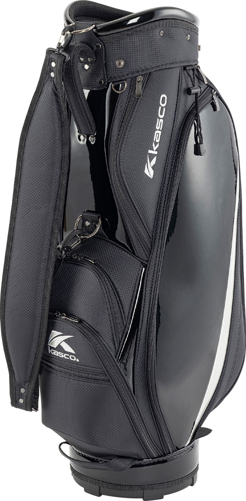 キャスコ KS-0105-BK/SV キャディバッグ（ブラック/シルバー・9型・47インチ対応）kasco[KS0105BKSV] 返品種別A キャスコ KS-0105-BK/SV キャディバッグ（ブラック/シルバー・9型・47