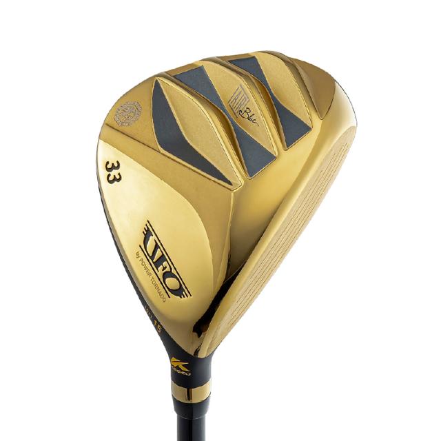 キャスコ UFO AIR UT by POWER TORNADO GOLD仕様 #33（Falconshaft AIR UT・フレックス：S） kasco UFO-AIR-UT-GD-S-33返品種別A