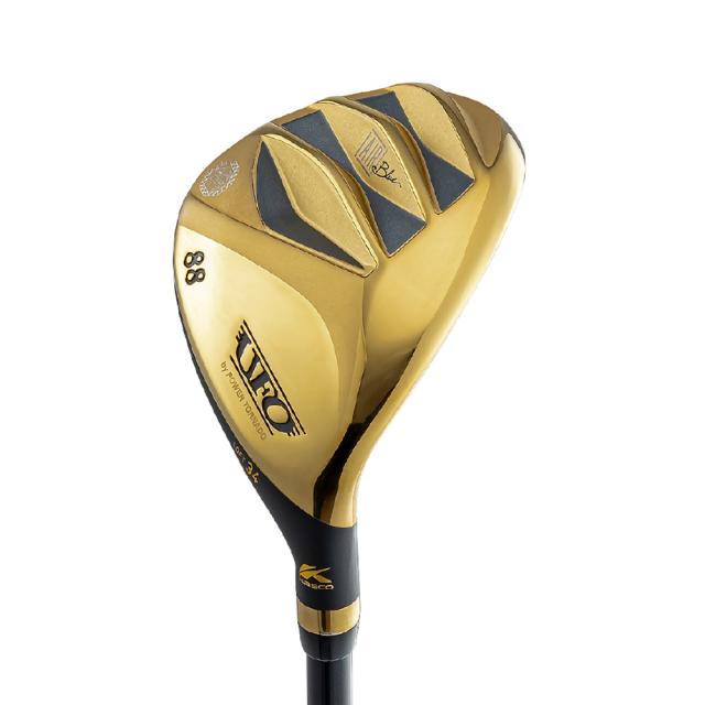 キャスコ UFO AIR UT by POWER TORNADO GOLD仕様 #88（Falconshaft AIR UT・フレックス：R） kasco UFO-AIR-UT-GD-R-88返品種別A