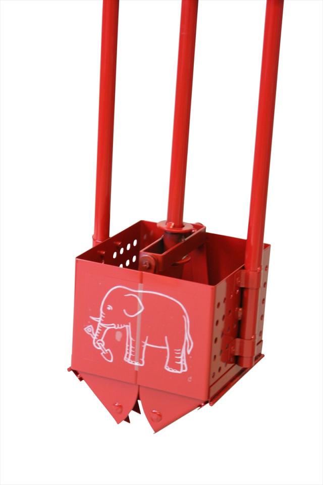 金象 70320 マンホール用泥揚げ器清掃作業用品[70320アサカ] 返品種別B