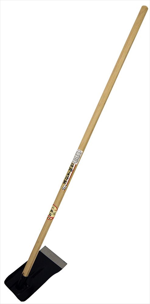 金象 #77680 豊穣 奈良型 溝引鍬 1350柄付[77680アサカ] 返品種別B