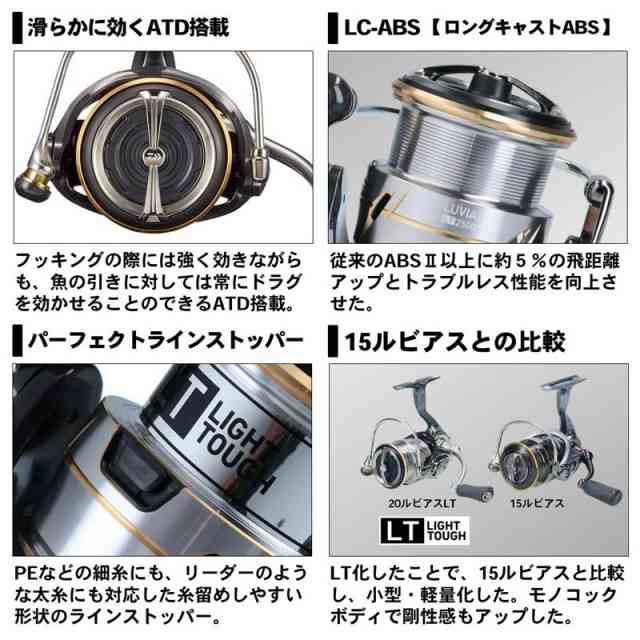 ダイワ 20 ルビアス LT2500S-DH 20 ルビアス LT2500S-DHDAIWA LUVIAS ...