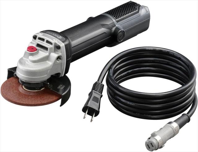 京セラインダストリアルツールズ ディスクグラインダー 脱着式コード 砥石径100mm 最大出力980W 低速型 コード付 RG112Hセツト返品種別B 13,307円