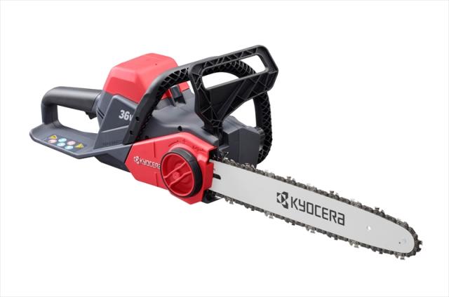 京セラインダストリアルツールズ 36V 充電式チェーンソー(有効切断長さ350mm・リヤハンドル)(プロ向け) KYOCERA DCS3640L2返品種別B