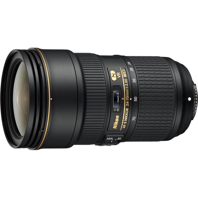 ニコン AFSVR24-70E AF-S NIKKOR 24-70mm f/2.8E ED VR※FXフォーマット用レンズ（36mm×24mm）[AFSVR2470E] 返品種別A