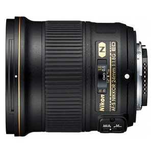 ニコン AFS24-1.8G AF-S NIKKOR 24mm f/1.8G ED※FXフォーマット用レンズ（36mm×24mm）[AFS2418G] 返品種別A