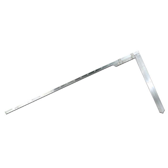 シンワ測定 63568 材木尺  75cm 表2mm・裏1mm目盛(ステン)[63568シンワ] 返品種別B