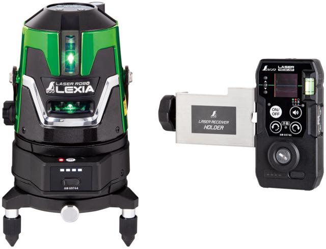 シンワ測定 69741 LEXIA 51 自動追尾セット(グリーン)[69741シンワ] 返品種別B