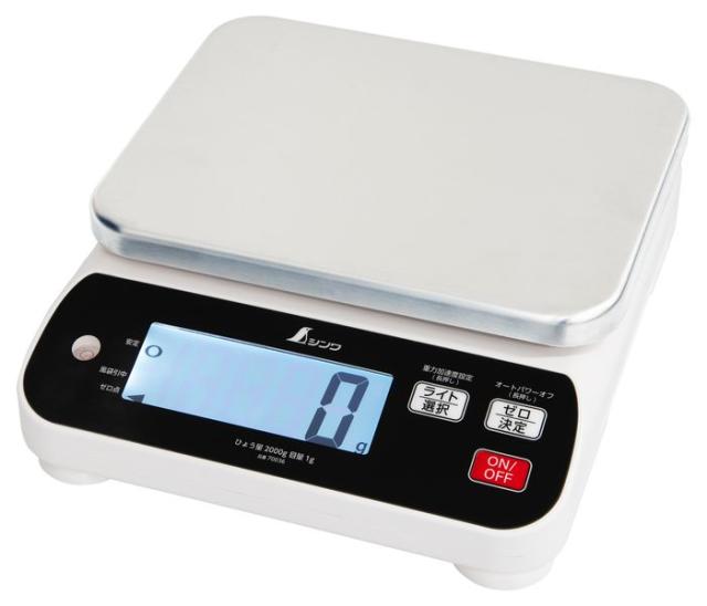 シンワ測定 #70036 デジタルはかり WP 2000g 防塵防水 取引証明以外用[70036シンワ] 返品種別B