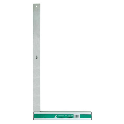 シンワ測定 74117 アルミ台付スコヤ 60cm 目盛なし[74117シンワ] 返品種別B
