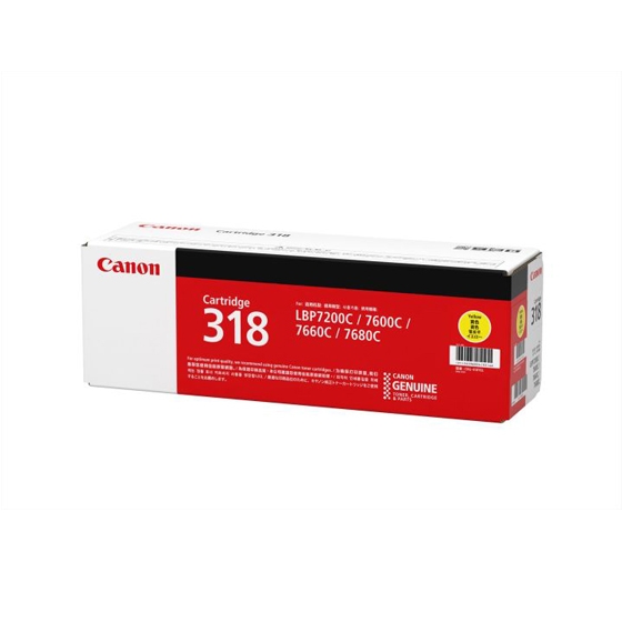 キヤノン CRG-318YEL ［純正］ トナーカートリッジ318（イエロー）Canon[CRG318YEL] 返品種別A