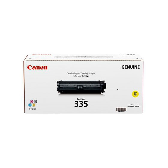 キヤノン CRG-335YEL ［純正］ トナーカートリッジ335Y （イエロー/大容量）Canon[CRG335YEL] 返品種別A
