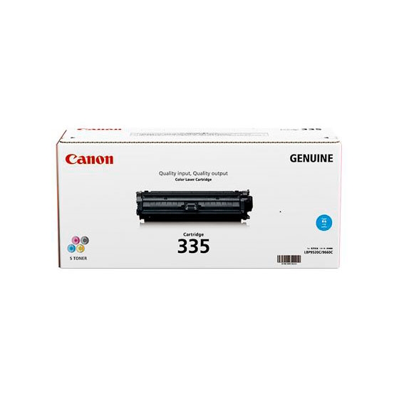 キヤノン CRG-335CYN ［純正］ トナーカートリッジ335C （シアン/大容量）Canon[CRG335CYN] 返品種別A