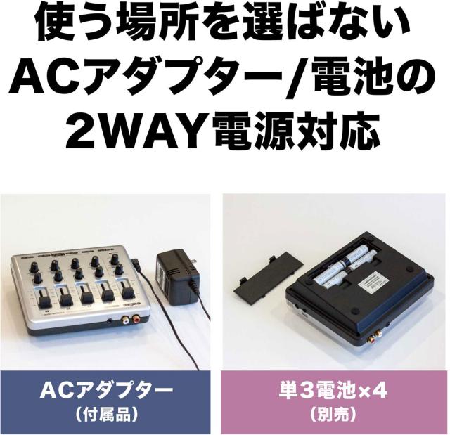 オーディオテクニカ AT-PMX5P ポータブルマルチミキサーaudio-technica[ATPMX5P] 返品種別A_5