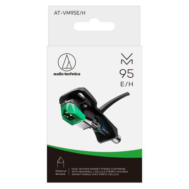 オーディオテクニカ AT-VM95E/H ヘッドシェル付きVM型カートリッジ（MM型相当）audio-technica[ATVM95EH] 返品種別A_2