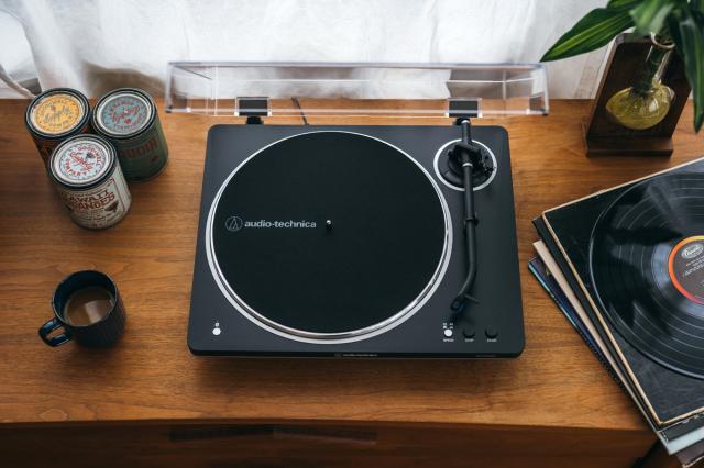 オーディオテクニカ Bluetooth搭載 フルオートターンテーブル 