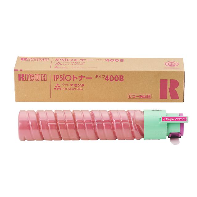 リコー IPSIOトナ-タイプ400Bマゼン トナーカートリッジ 400B（マゼンタ）[IPSIOトナタイプ400Bマゼン] 返品種別A