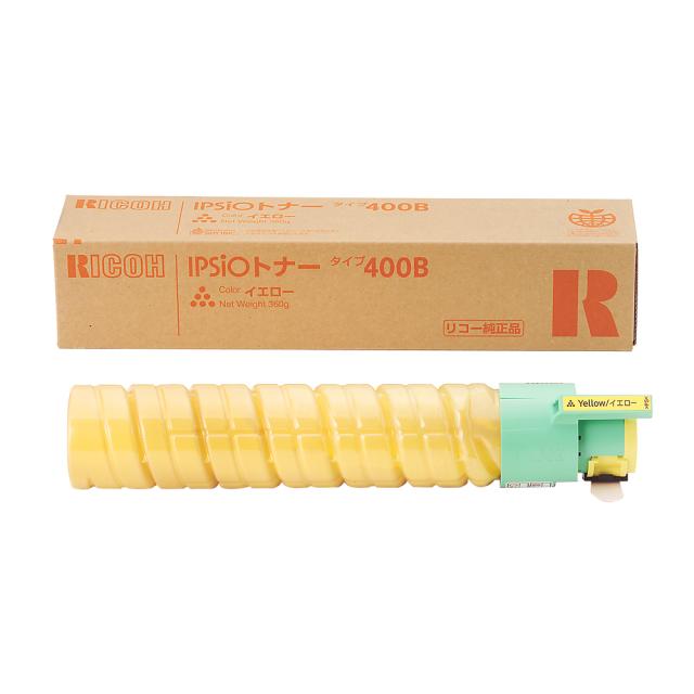 リコー IPSIOトナ-タイプ400Bイエロ- トナーカートリッジ 400B（イエロー）[IPSIOトナタイプ400Bイエロ] 返品種別A