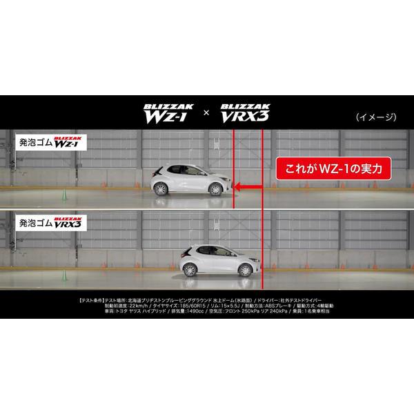 ブリヂストン スタッドレスタイヤ BLIZZAK WZ-1 PXR03175 155/65 R14 075Q/タイヤ1本【他商品との同時購入不可】 PXR03175返品種別B_4