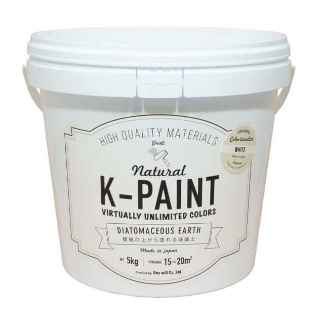 ワンウィル OW-209376 Kペイント 5kg(ホワイト)[OW209376] 返品種別B