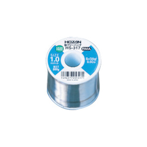 ホーザン HS-317 鉛フリーハンダ　1.0mm/800gHOZAN 糸はんだ[HS317] 返品種別B