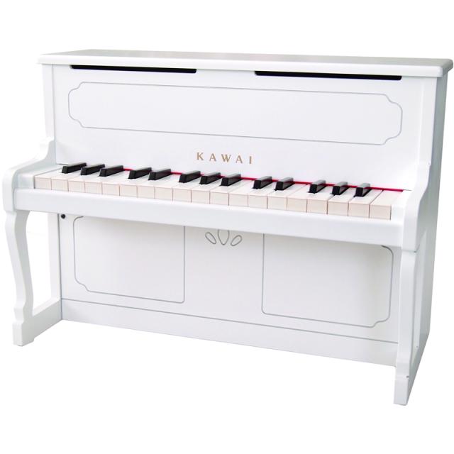 カワイ 1152 ミニピアノ（ホワイト）KAWAI アップライトピアノタイプ[1152アプライトピアノホワイト] 返品種別A 16,060円