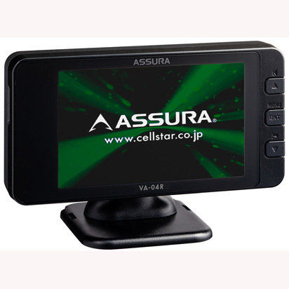 セルスター VA-04R GPS内蔵レーザー探知機CELLSTAR ASSURA