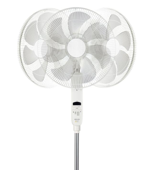 アピックス AFL-286R-WH 【扇風機】DCモーター搭載 フロア扇（ホワイト）APIX[AFL286RWH] 返品種別A_3