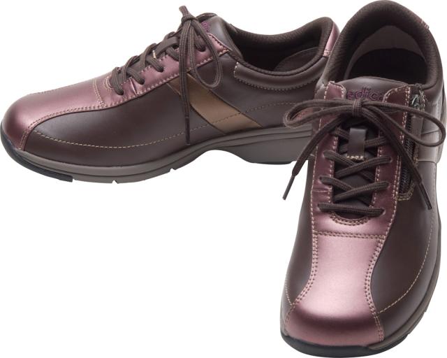 アサヒメディカルウォーク LF-Dブラウンコンビ-235 レディース ウォーキングシューズ メディカルウォーク LF（ダークブラウンコンビ・サイズ：23.5cm）KV77372[LFDブラウンコンビ235] 返品種別A