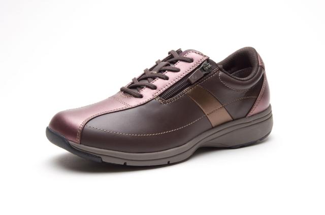 アサヒメディカルウォーク LF-Dブラウンコンビ-240 レディース ウォーキングシューズ メディカルウォーク LF（ダークブラウンコンビ・サイズ：24.0cm）KV77372[LFDブラウンコンビ240] 返品種別A