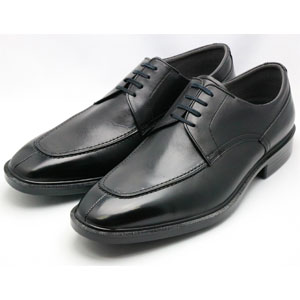 アサヒシューズ TK33-08 BK 26.5 紳士　ビジネスシューズ　（ブラック・26.5cm）通勤快足 AM33081 Uチップ[TK3308BK265] 返品種別A