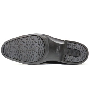 アサヒシューズ 紳士　ビジネスシューズ　（ブラック・25.0cm） 通勤快足 AM33091 ストレートチップ TK33-09 BK 25.0返品種別A