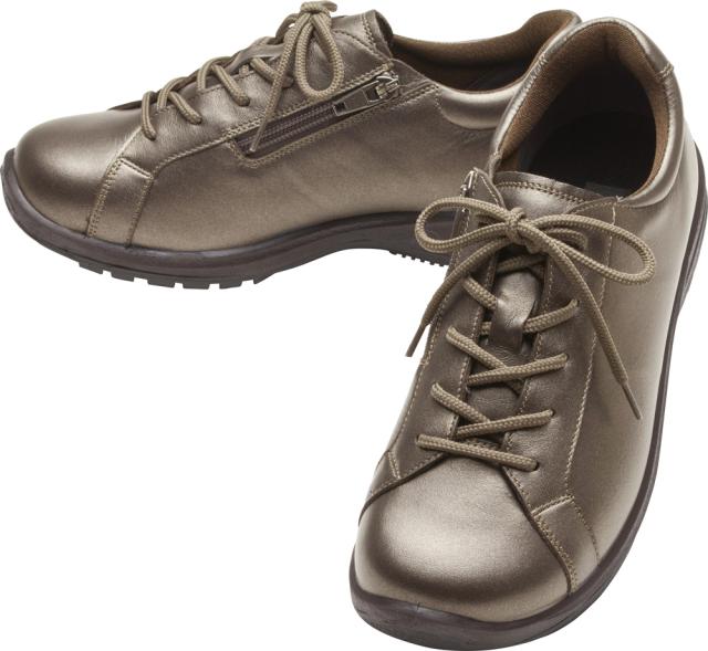 アサヒメディカルウォーク WK-L001-ブロンズMT-235 レディース ウォーキングシューズ メディカルウォーク WK L001（ブロンズメタリック・サイズ：23.5cm）KV30004[WKL001ブロンズMT235] 返品種別A