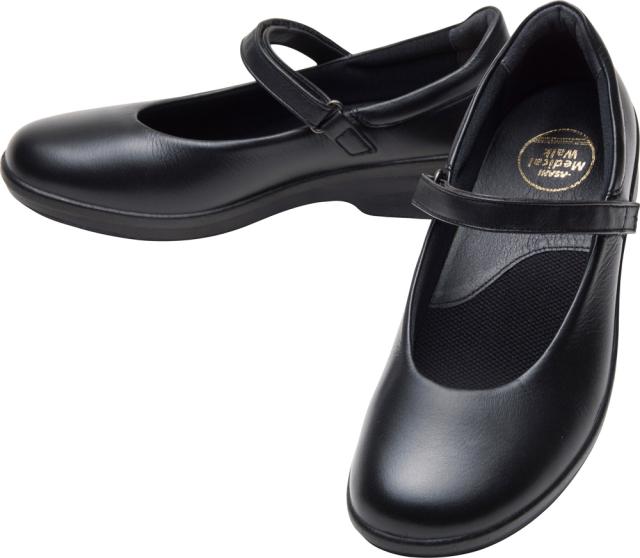 アサヒメディカルウォーク レディース パンプス メディカルウォーク CC L013（ブラック・サイズ：24.0cm） CC-L013-BLK-240返品種別A